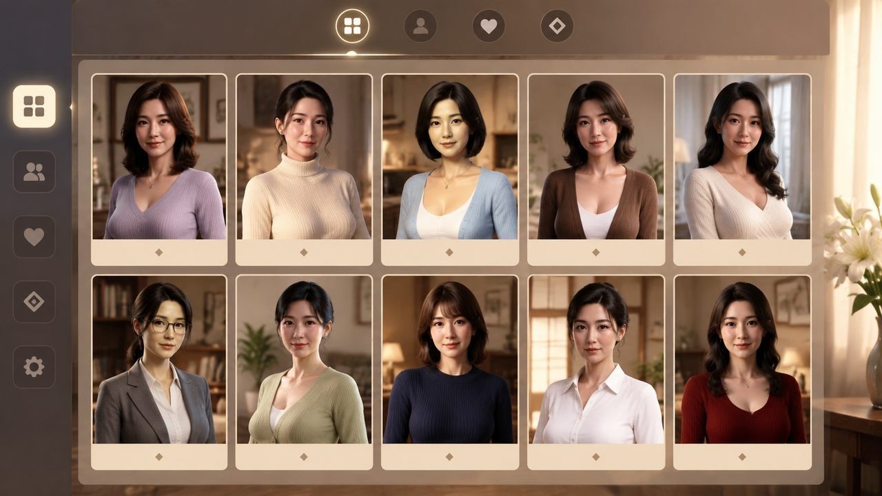 熟女日 操作界面 场景图 4