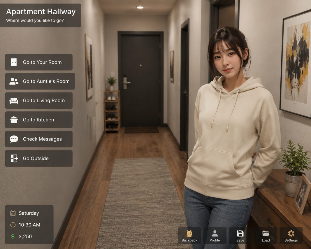 我的可爱表姐 地图探索 实机截图 4